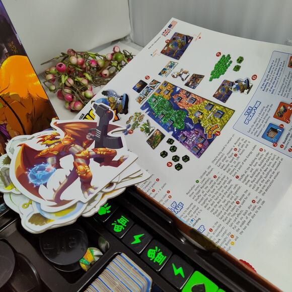 King Of New York Board Game Iello Games Base Core Richard Garfield Complete - Picture 6 of 11
